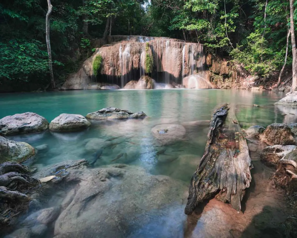 Erawan falls Tripmonks