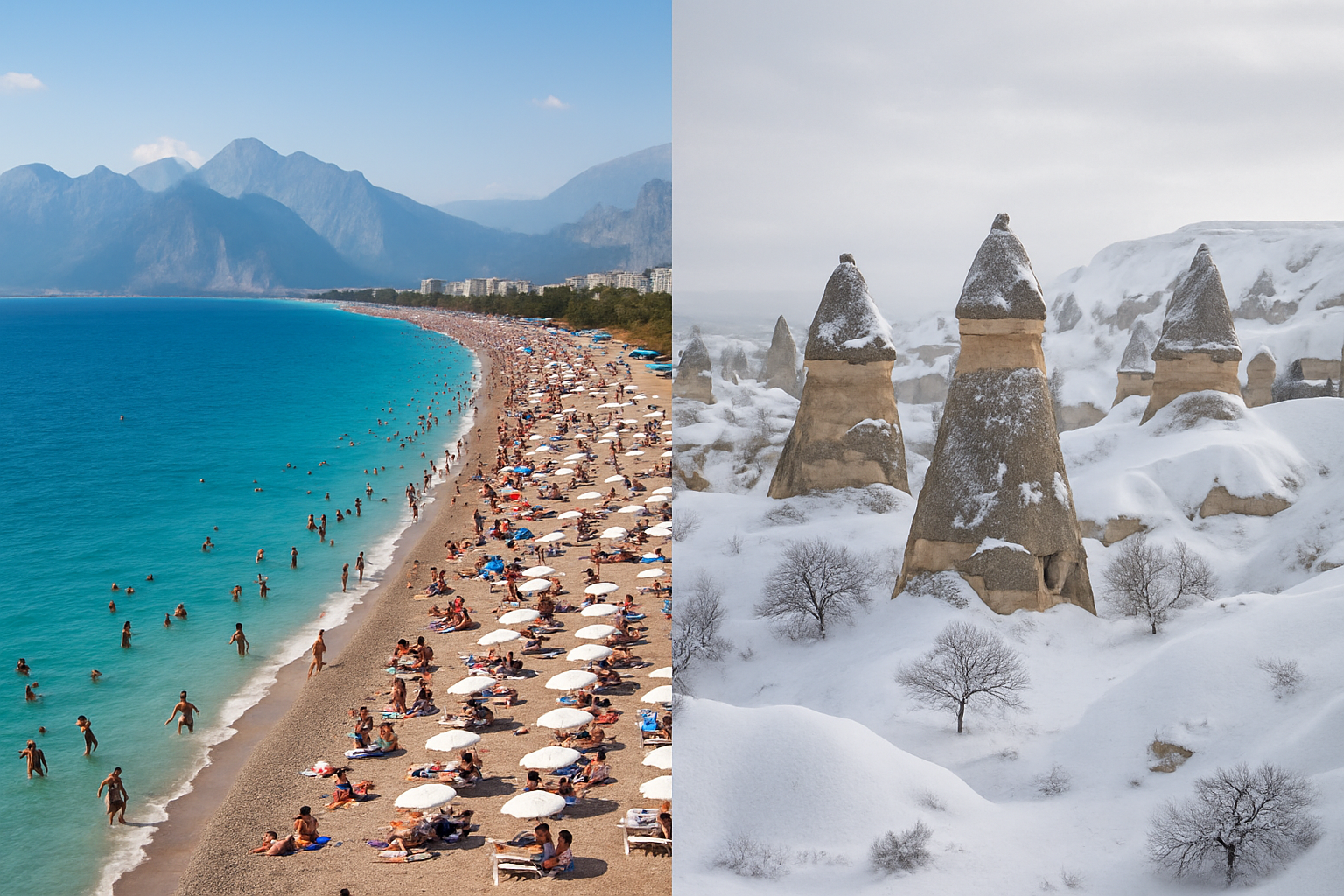 Turkey in Summer vs Winter: When Should You Go & Why ❓